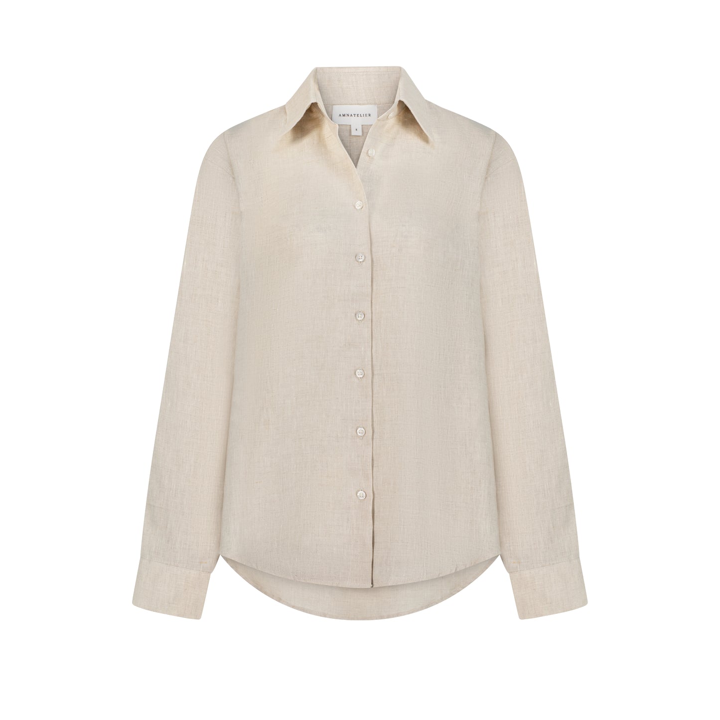 Maxi Linen Shirt - Natural Linen