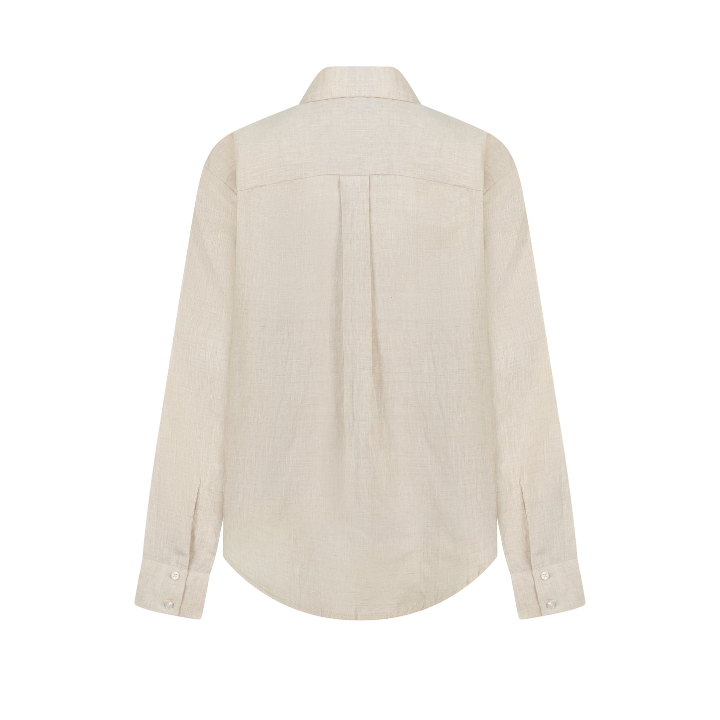 Maxi Linen Shirt - Natural Linen