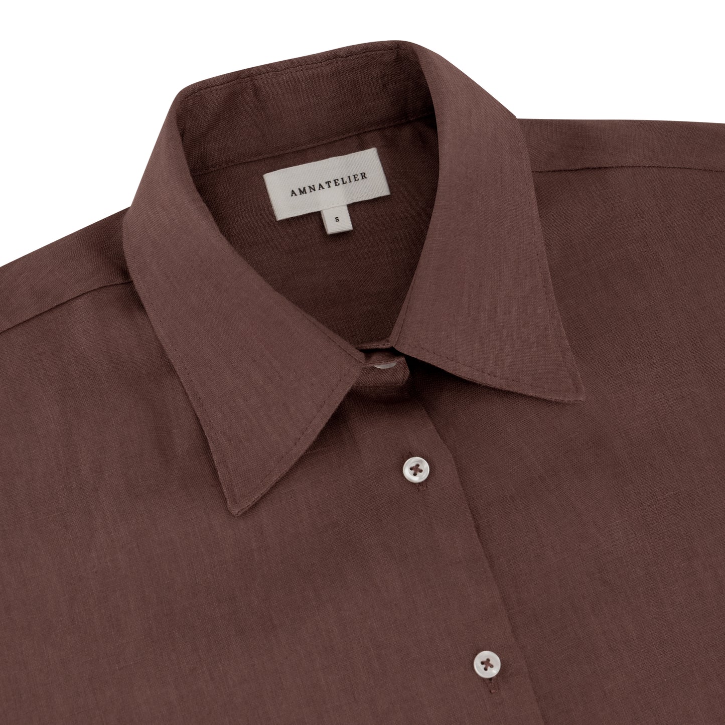 Maxi Linen Shirt - Mocha