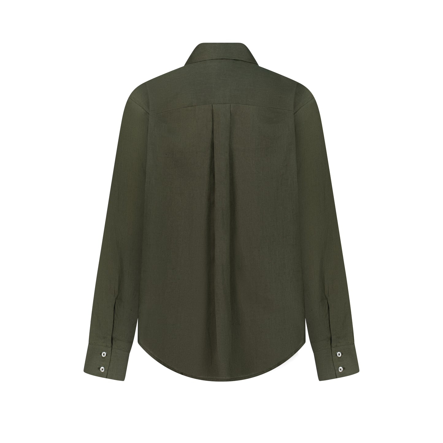 Maxi Linen Shirt - Sage