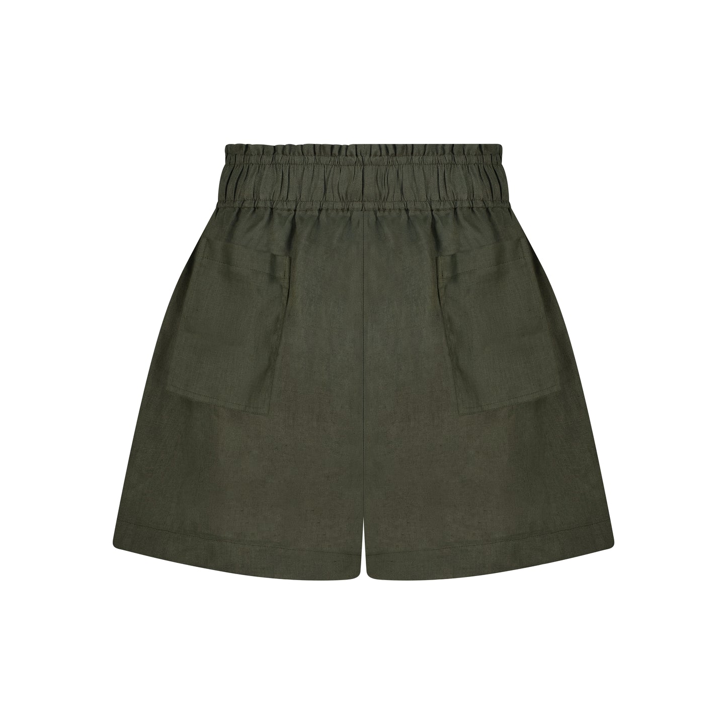 Cozy Linen Shorts - Sage