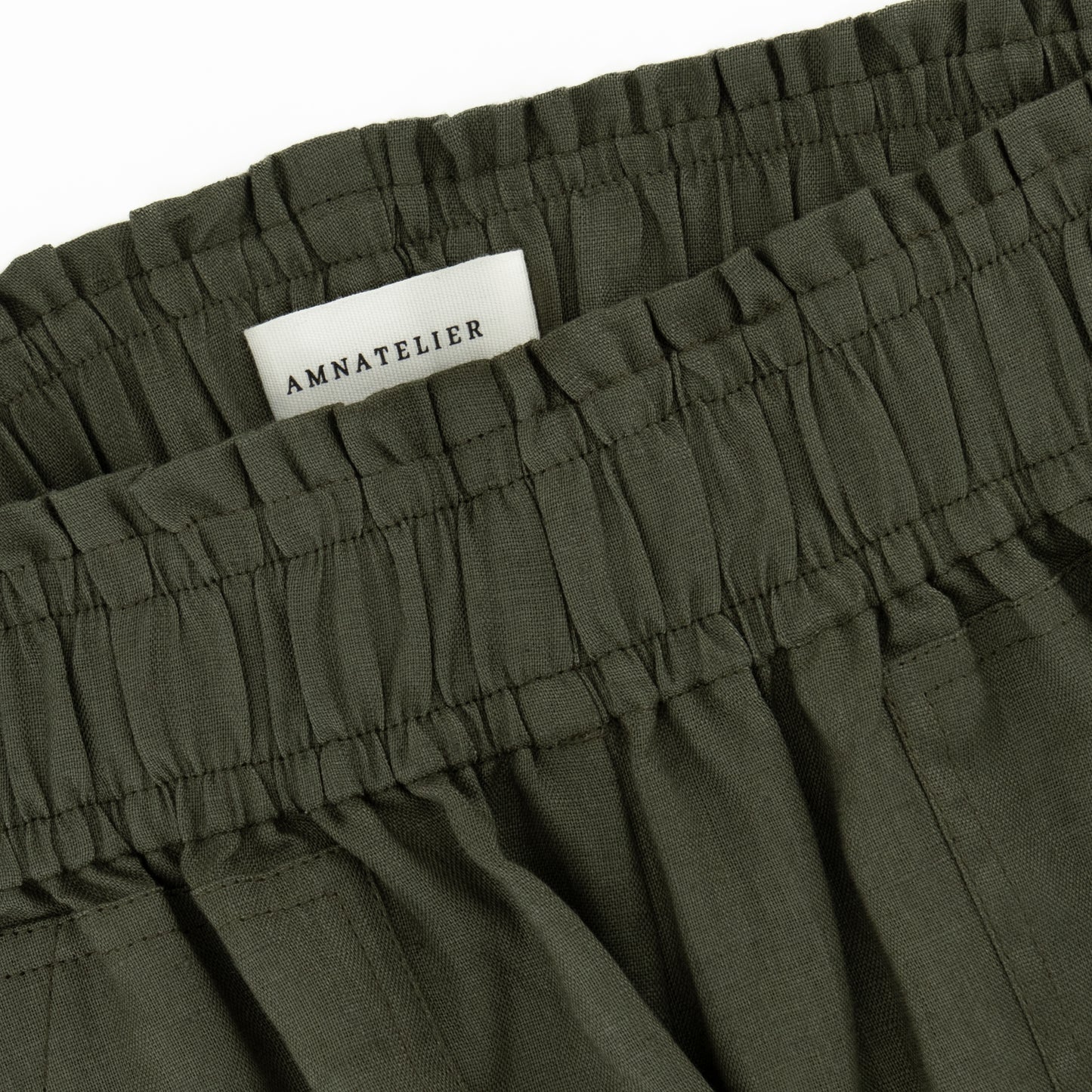 Cozy Linen Shorts - Sage