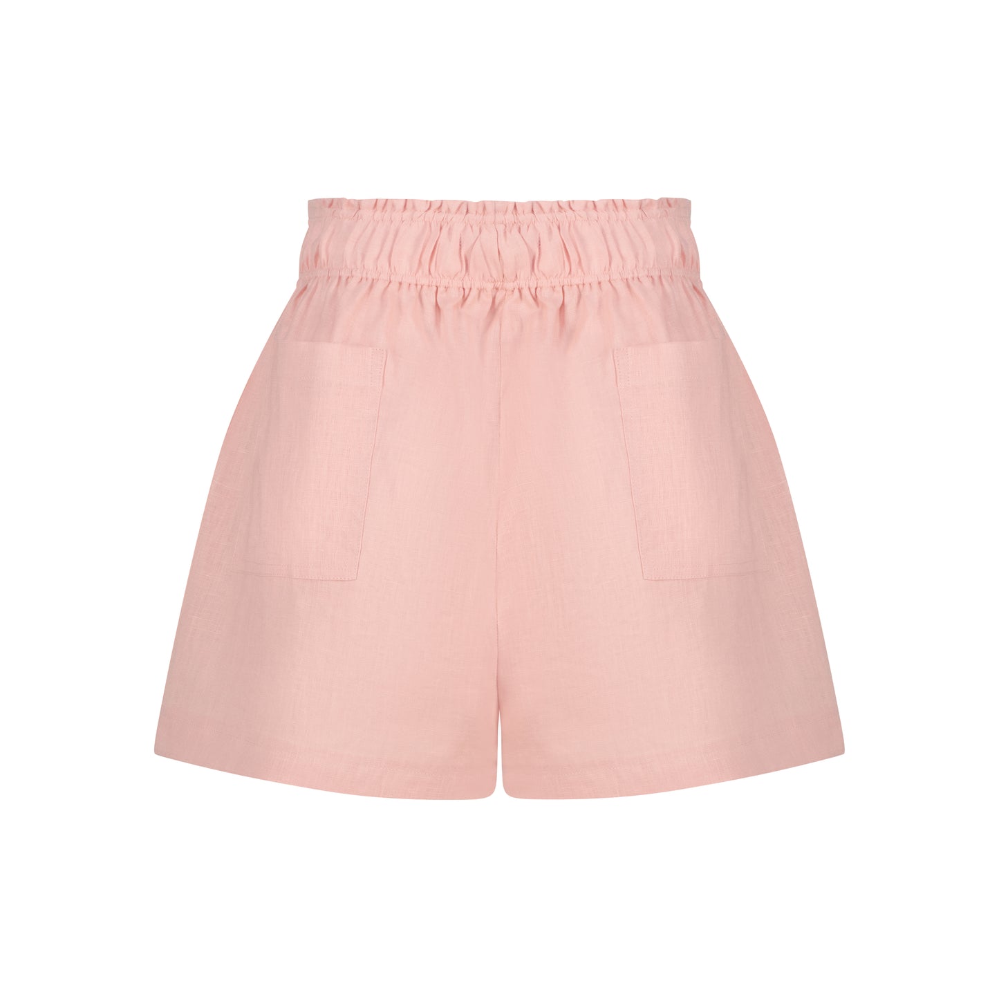 Cozy Linen Shorts - Rose Quartz