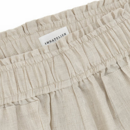 Cozy Linen Shorts - Natural Linen