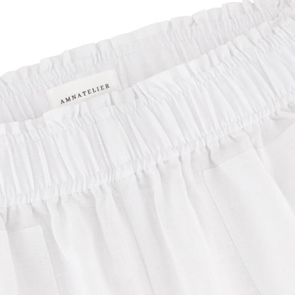 Cozy Linen Shorts - White