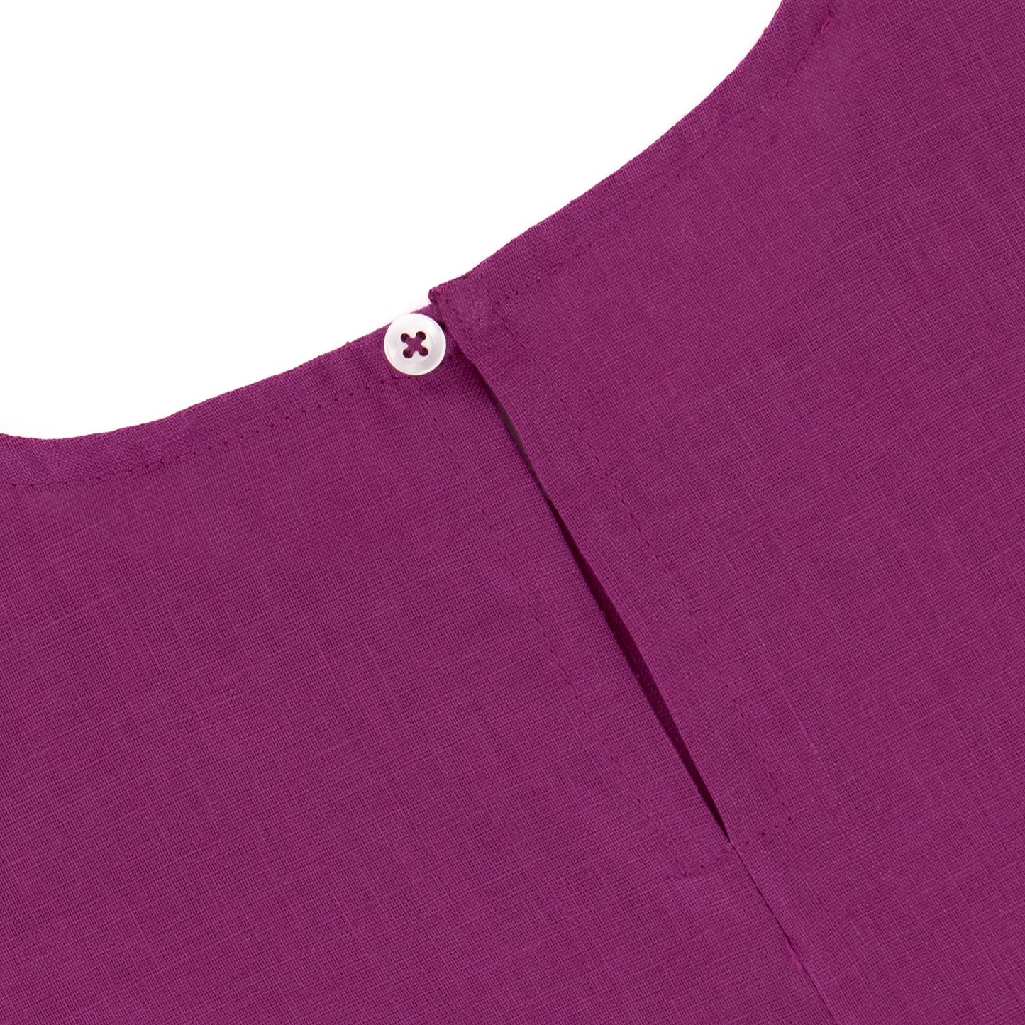 Sleeveless Linen Top - Bouganville